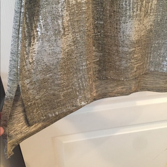 3x Silver & Gray Metallic Tunic Tee - Picture 5 of 9